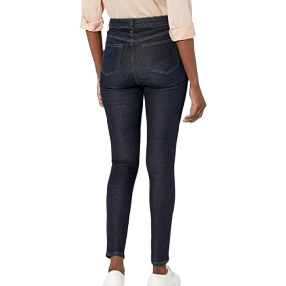 Daily Ritual Dark Wash High Rise Skinny Jeans Size 30Short NWOT - Picture 2 of 9